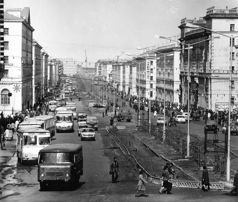 Проспект Ленина, 70-е годы